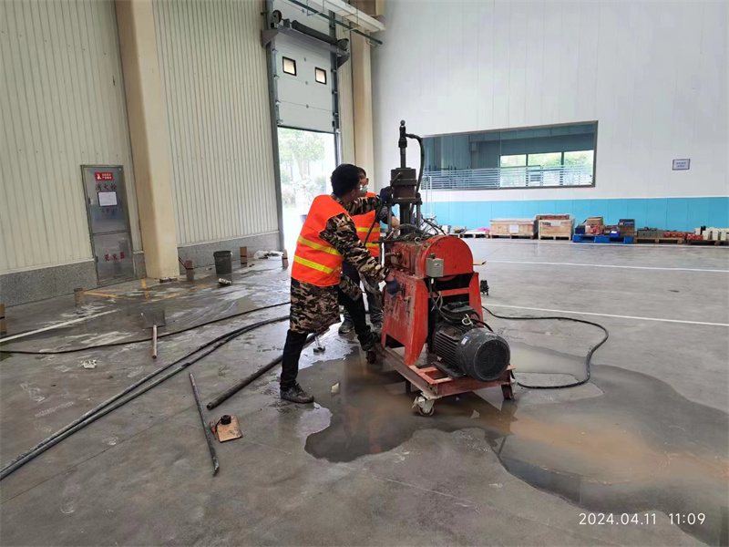 宁德厂房地面下沉塌陷注浆加固施工